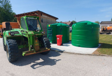 Diesel tanks for the Road Maintenance of the Hradec Králové region