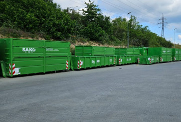 Roll-off containers for Brno