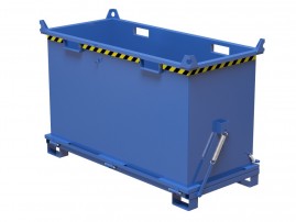 VBB 500-2000 l tilting bottom containers - 1