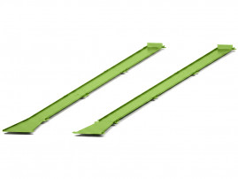 Guide pads under containers - 1