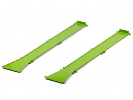 Guide pads under containers - 0