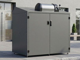 Shelter for 1100 L Container